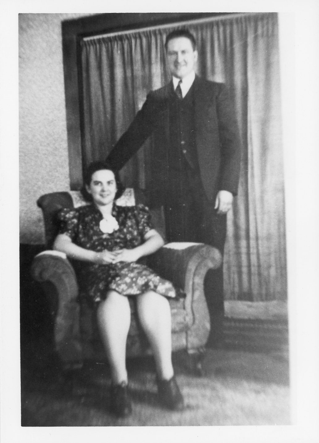Kenneth Charles Warner and his wife, Marguerite Elizabeth Harrington Warner